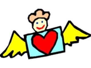 Sticker Custom Preview Image #075478 Holidays Valentines Day Angel Love19
