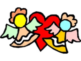 Sticker Custom Preview Image #075482 Holidays Valentines Day Angels Heart1
