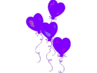 Sticker Custom Preview Image #075493 Holidays Valentines Day Balloons Hearts2