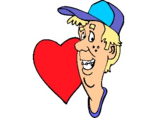 Sticker Custom Preview Image #075516 Holidays Valentines Day Boy Heart1