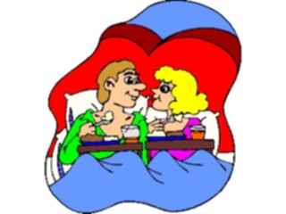 Sticker Custom Preview Image #075519 Holidays Valentines Day Breakfastin Bed2