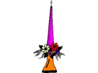 Sticker Custom Preview Image #075524 Holidays Valentines Day Candle