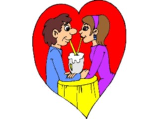 Sticker Custom Preview Image #075561 Holidays Valentines Day Couplein Love08