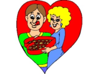 Sticker Custom Preview Image #075566 Holidays Valentines Day Couplein Love13