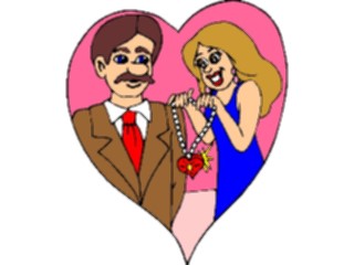 Sticker Custom Preview Image #075567 Holidays Valentines Day Couplein Love14