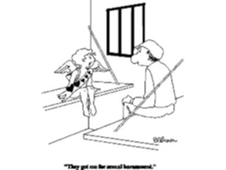 Sticker Custom Preview Image #075661 Holidays Valentines Day Cupidin Jail