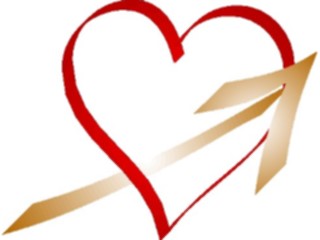 Sticker Custom Preview Image #075813 Holidays Valentines Day Heart Arrow04