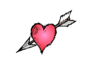 Sticker Custom Preview Image #075814 Holidays Valentines Day Heart Arrow05