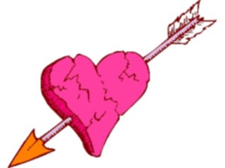 Sticker Custom Preview Image #075819 Holidays Valentines Day Heart Arrow10