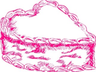 Sticker Custom Preview Image #075852 Holidays Valentines Day Heart Cake2