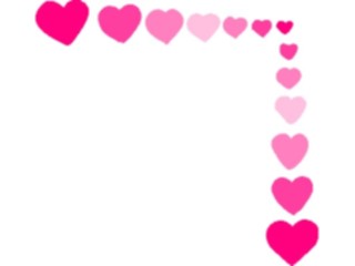Sticker Custom Preview Image #075859 Holidays Valentines Day Heart Corner2