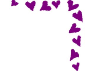 Sticker Custom Preview Image #075860 Holidays Valentines Day Heart Corner3