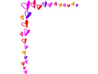 Sticker Custom Preview Image #075862 Holidays Valentines Day Heart Corner5