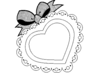 Sticker Custom Preview Image #075894 Holidays Valentines Day Heart Frame1