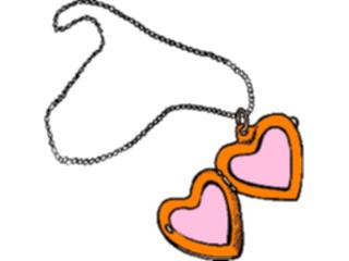 Sticker Custom Preview Image #075910 Holidays Valentines Day Heart Locket