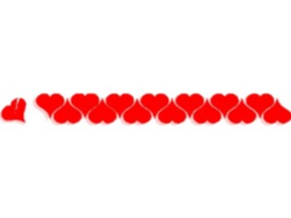 Sticker Custom Preview Image #076005 Holidays Valentines Day Hearts Border2