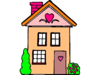 Sticker Custom Preview Image #076020 Holidays Valentines Day House2