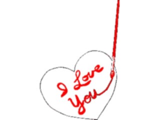 Sticker Custom Preview Image #076036 Holidays Valentines Day I Love You Heart4