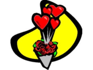 Sticker Custom Preview Image #076145 Holidays Valentines Day Valentine Flowers