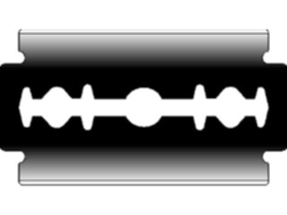 Sticker Custom Preview Image #076370 Household Bathroom Razor Blade2