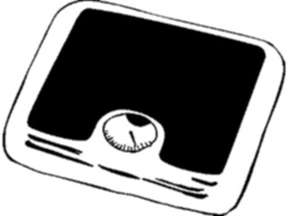 Sticker Custom Preview Image #076392 Household Bathroom Scale01