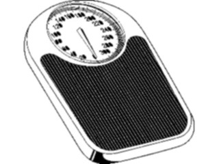 Sticker Custom Preview Image #076393 Household Bathroom Scale02