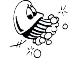 Sticker Custom Preview Image #076405 Household Bathroom Scrubhead Slip