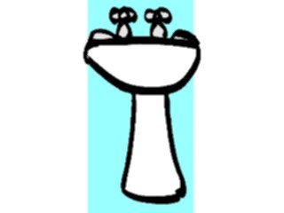 Sticker Custom Preview Image #076444 Household Bathroom Sink01