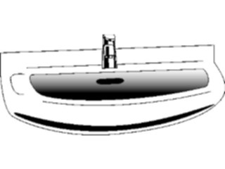 Sticker Custom Preview Image #076446 Household Bathroom Sink03