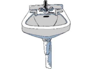 Sticker Custom Preview Image #076451 Household Bathroom Sink08
