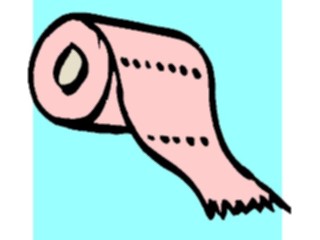 Sticker Custom Preview Image #076492 Household Bathroom Toilet Paper01
