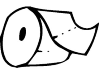 Sticker Custom Preview Image #076496 Household Bathroom Toilet Paper05