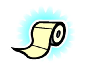 Sticker Custom Preview Image #076501 Household Bathroom Toilet Paper10