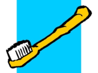 Sticker Custom Preview Image #076510 Household Bathroom Toothbrush01