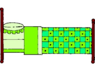 Sticker Custom Preview Image #076607 Household Bedroom Bed29