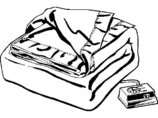 Sticker Custom Preview Image #076616 Household Bedroom Blanket Electric1