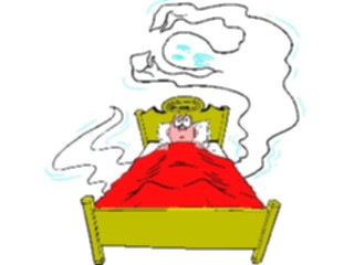 Sticker Custom Preview Image #076639 Household Bedroom In Bed Haunted2