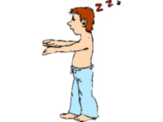 Sticker Custom Preview Image #076660 Household Bedroom Sleep Walking