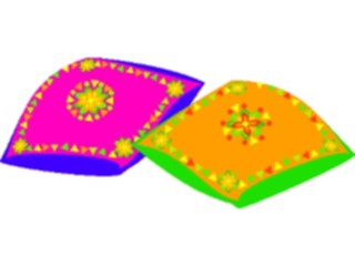 Sticker Custom Preview Image #076670 Household Bedroom Throw Pillows3