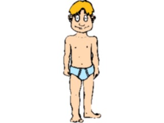 Sticker Custom Preview Image #076672 Household Bedroom Undies Guy