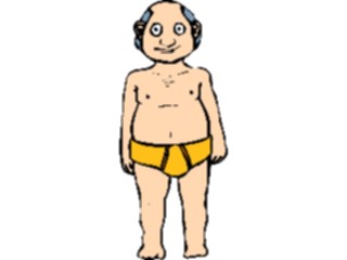 Sticker Custom Preview Image #076673 Household Bedroom Undies Man