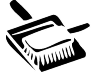Sticker Custom Preview Image #076729 Household Cleaning Dust Pan1