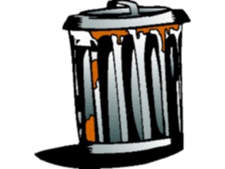 Sticker Custom Preview Image #076784 Household Cleaning Trash Can09