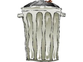 Sticker Custom Preview Image #076786 Household Cleaning Trash Can11