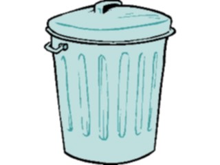 Sticker Custom Preview Image #076788 Household Cleaning Trash Can13
