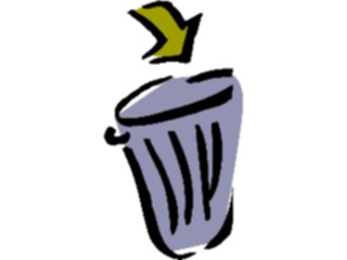 Sticker Custom Preview Image #076789 Household Cleaning Trash Can14