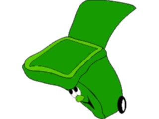 Sticker Custom Preview Image #076800 Household Cleaning Trash Can25