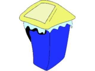 Sticker Custom Preview Image #076810 Household Cleaning Trash Can35