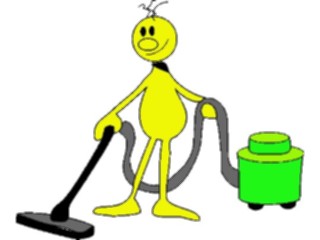 Sticker Custom Preview Image #076864 Household Cleaning Vacuuming1