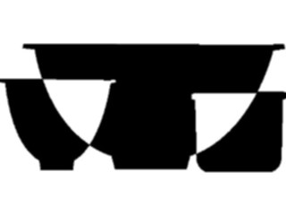 Sticker Custom Preview Image #077218 Household Kitchen Bowls Various Sizes